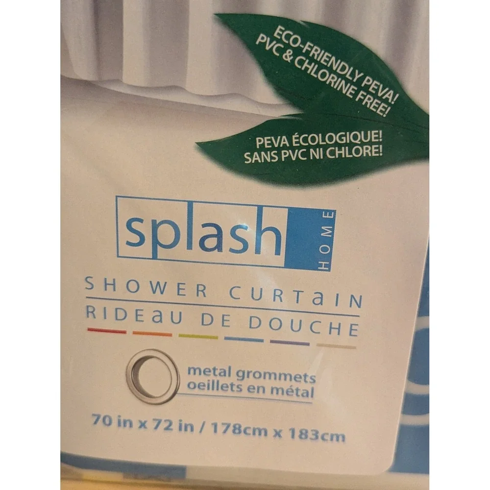 New Periodic Table of Elements Shower Curtain Eco Friendly 70x72 Chemistry Fun